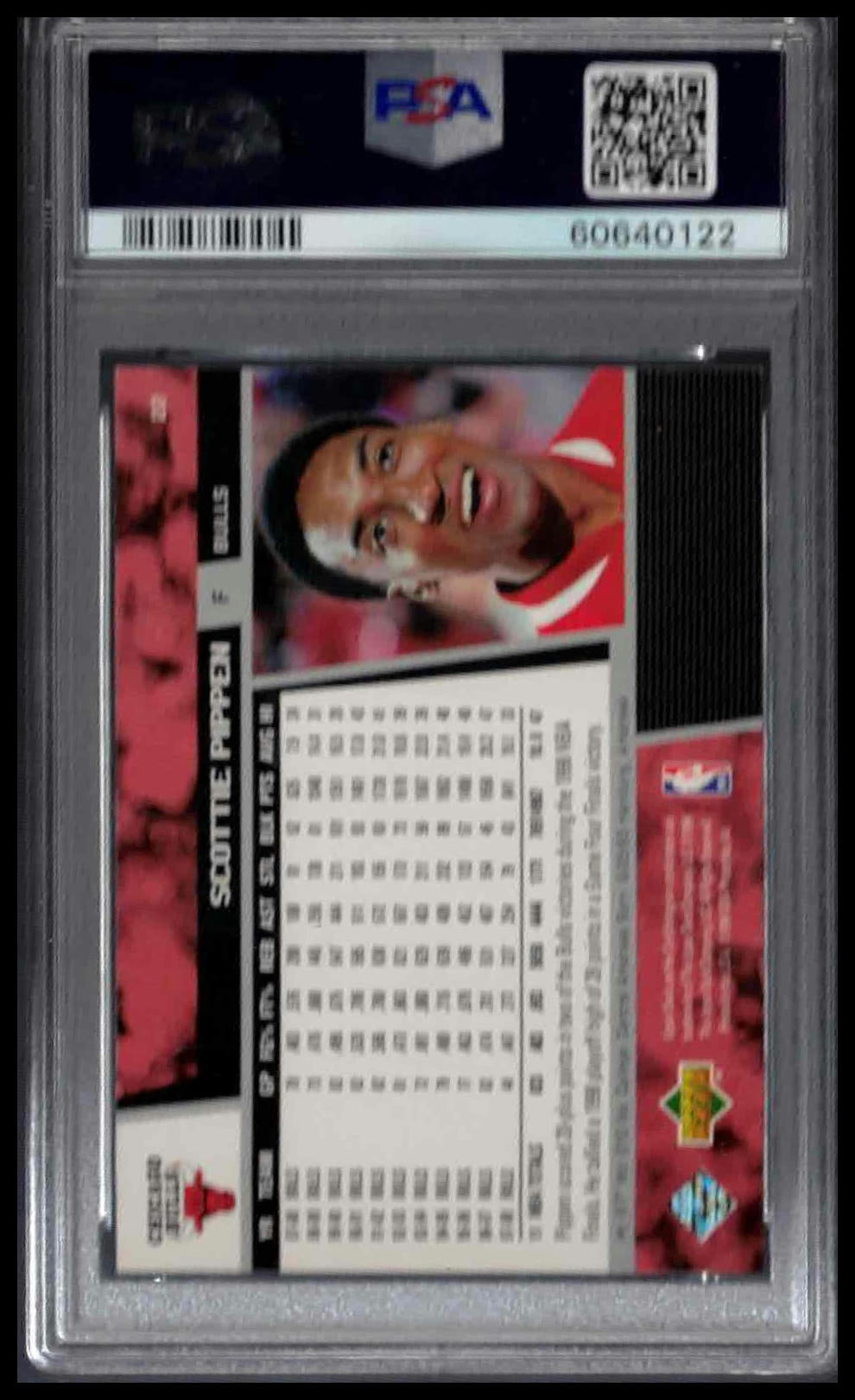 PSA 9 - 1998 UPPER DECK #22 SCOTTIE PIPPEN