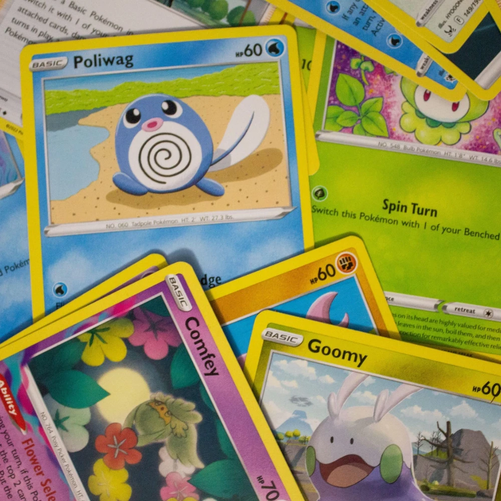 500 Pokemon TCG Trading Cards in Near Mint Condition - Great for Kids!
