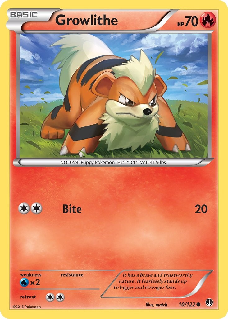 Growlithe [BKP - 10/122]