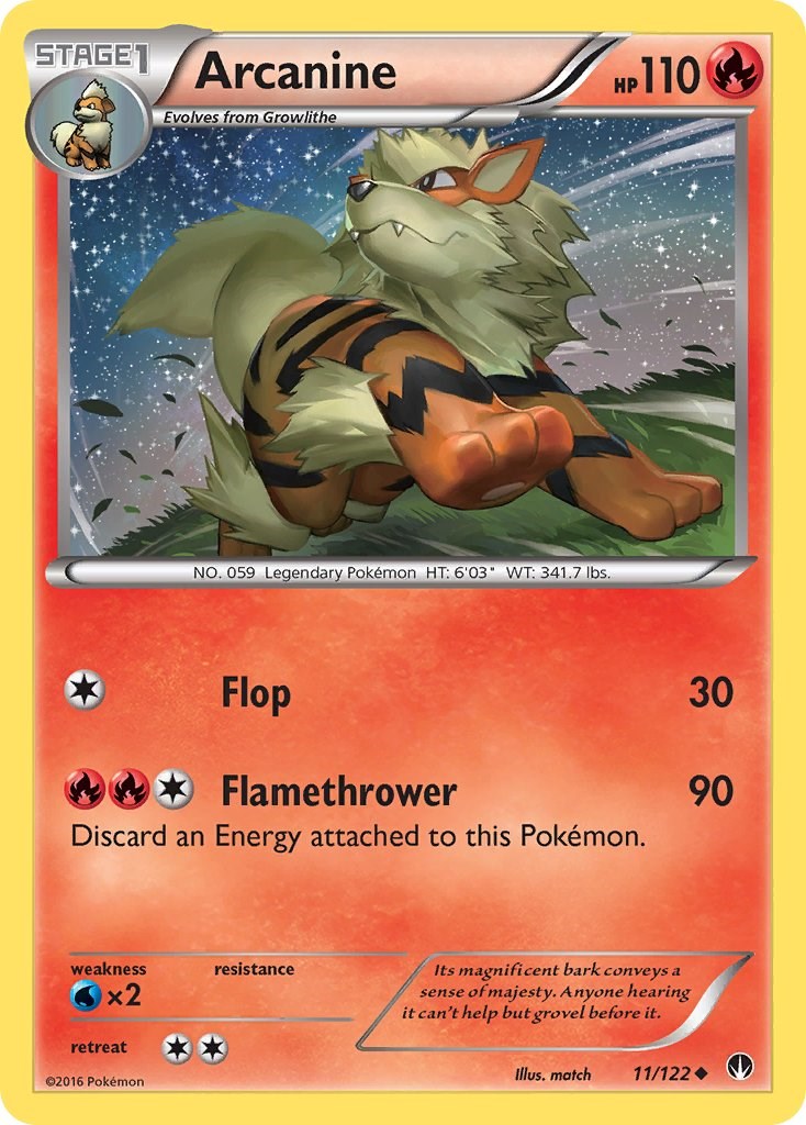 Arcanine [BKP - 11/122]