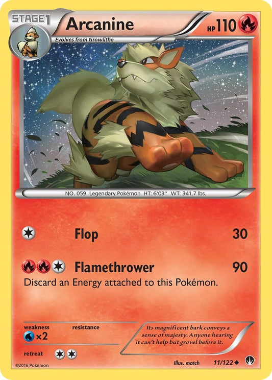 Arcanine [BKP - 11/122]