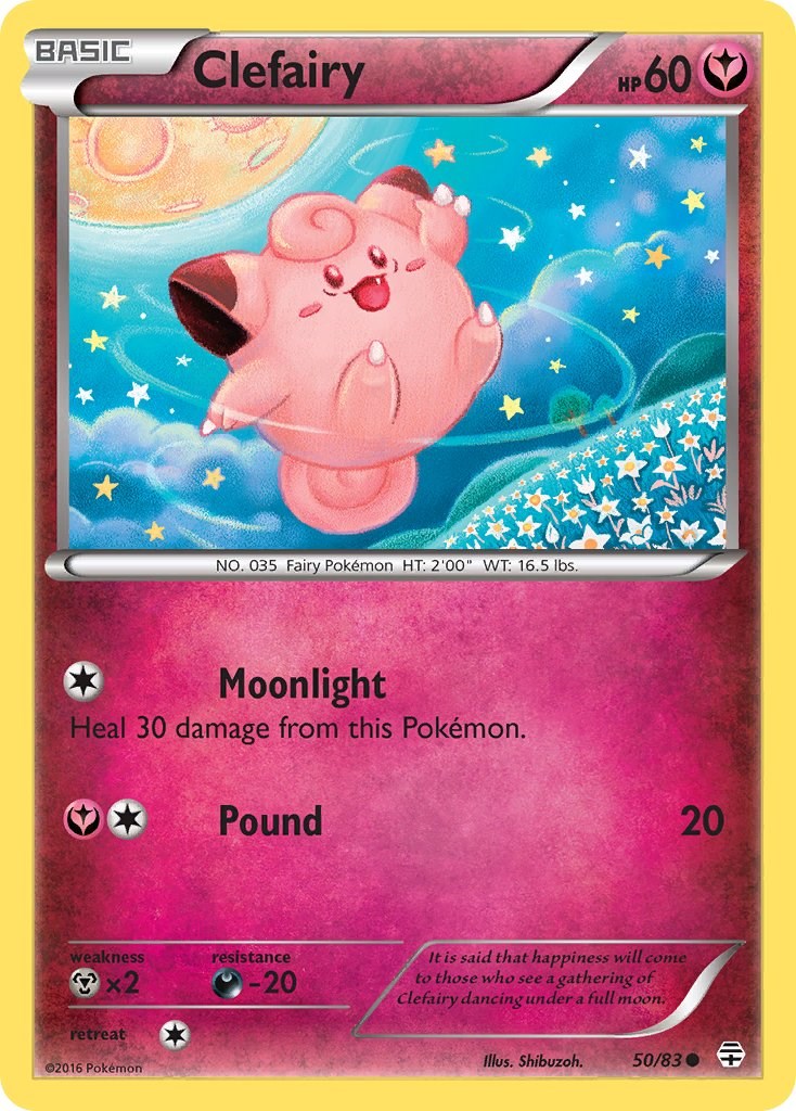 Clefairy [GEN - 50/83]
