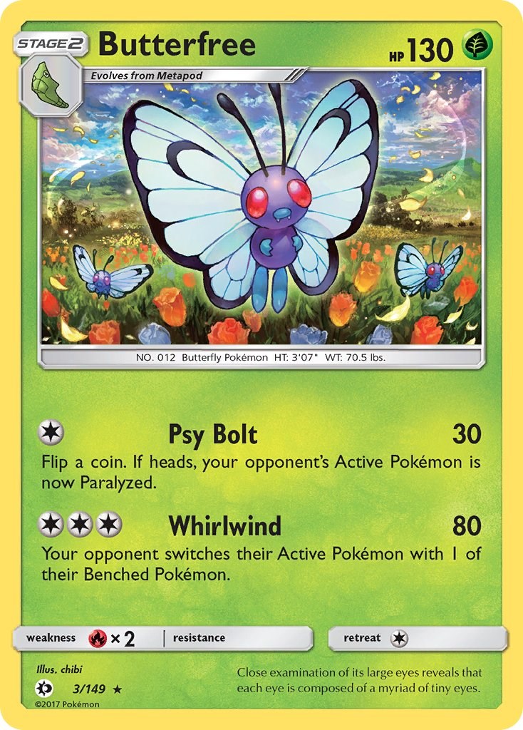 Butterfree [SM01 - 3/149]
