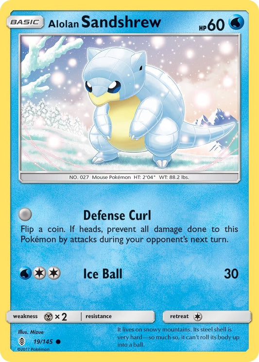 Alolan Sandshrew [SM02 - 19/145]