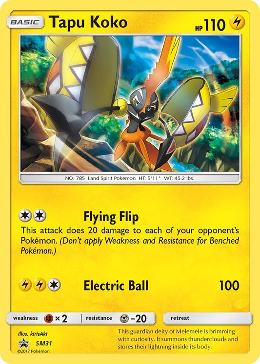 Tapu Koko - SM31 [SMP - SM31]