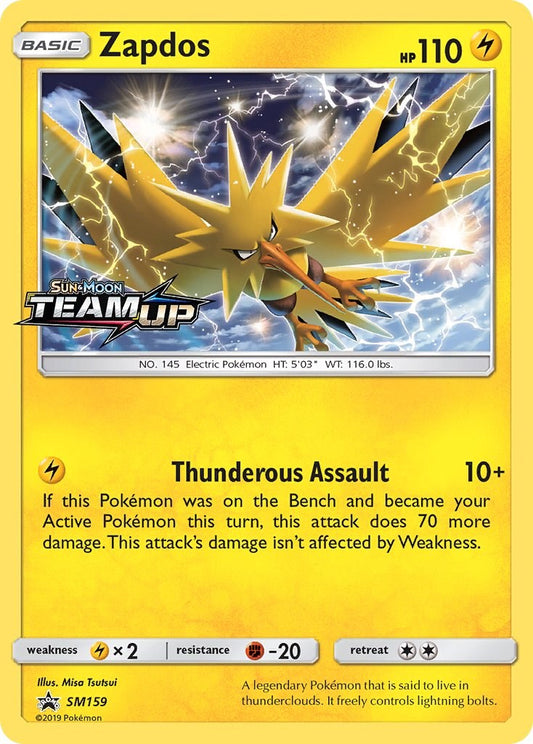 Zapdos - SM159 (Prerelease) [SMP - SM159]