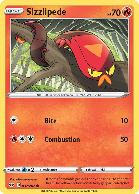 Sizzlipede (037) [SWSH01 - 037/202]