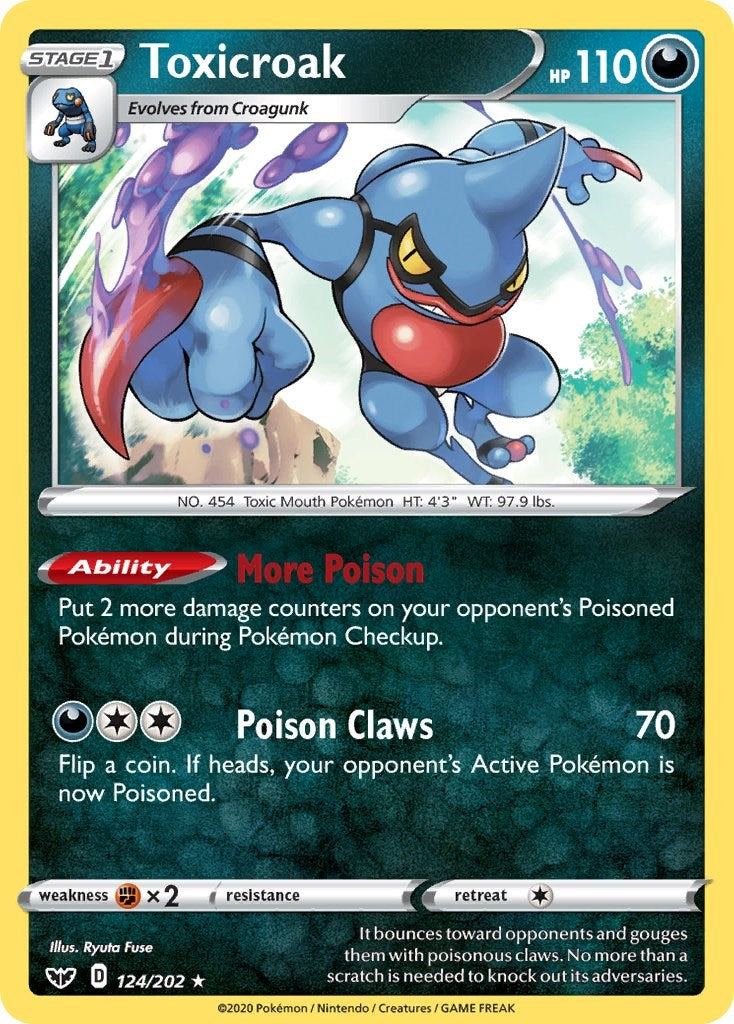 Toxicroak [SWSH01 - 124/202]
