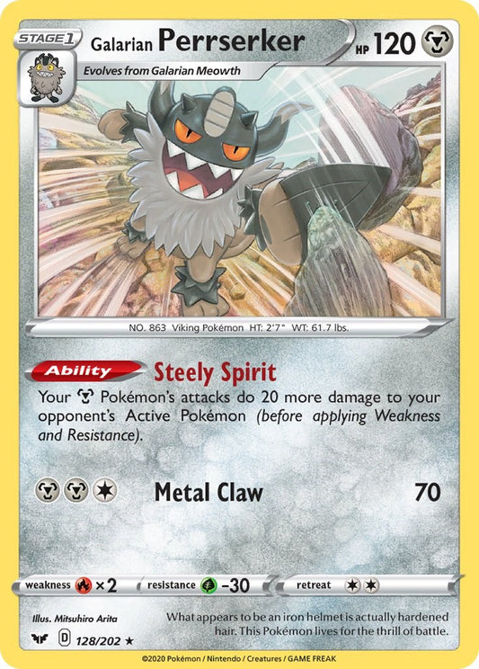 Galarian Perrserker [SWSH01 - 128/202]