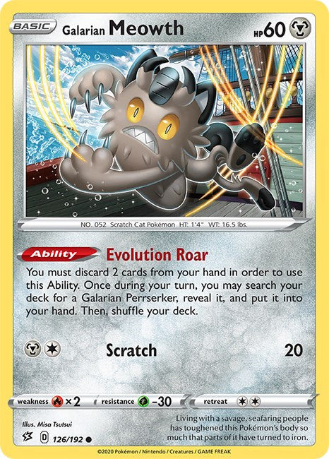 Galarian Meowth [SWSH02 - 126/192]