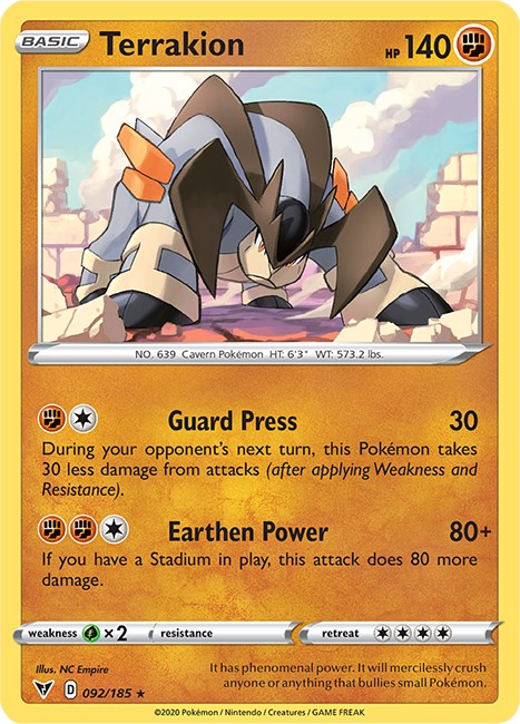 Terrakion [SWSH04 - 092/185]