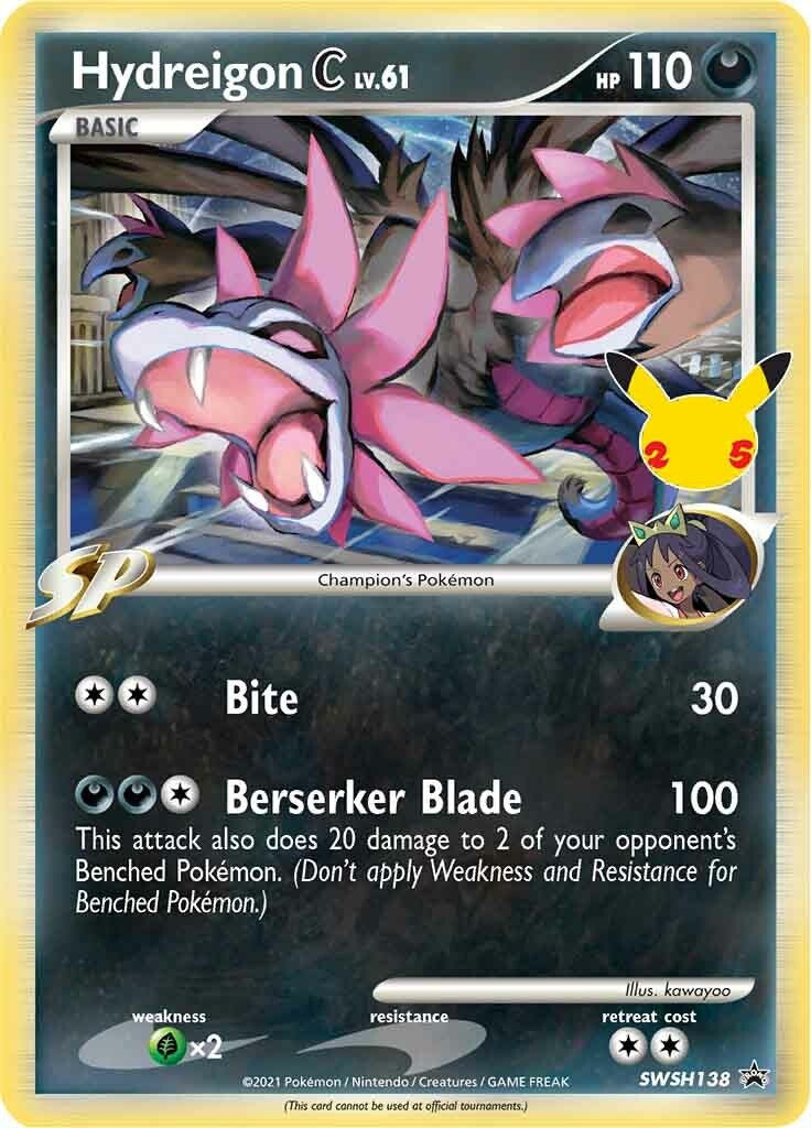 Hydreigon C lv.61 - SWSH138 [SWSD - SWSH138]