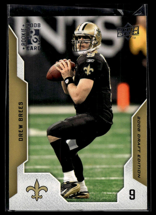 2008 Upper Deck Draft Edition #163 Drew Brees