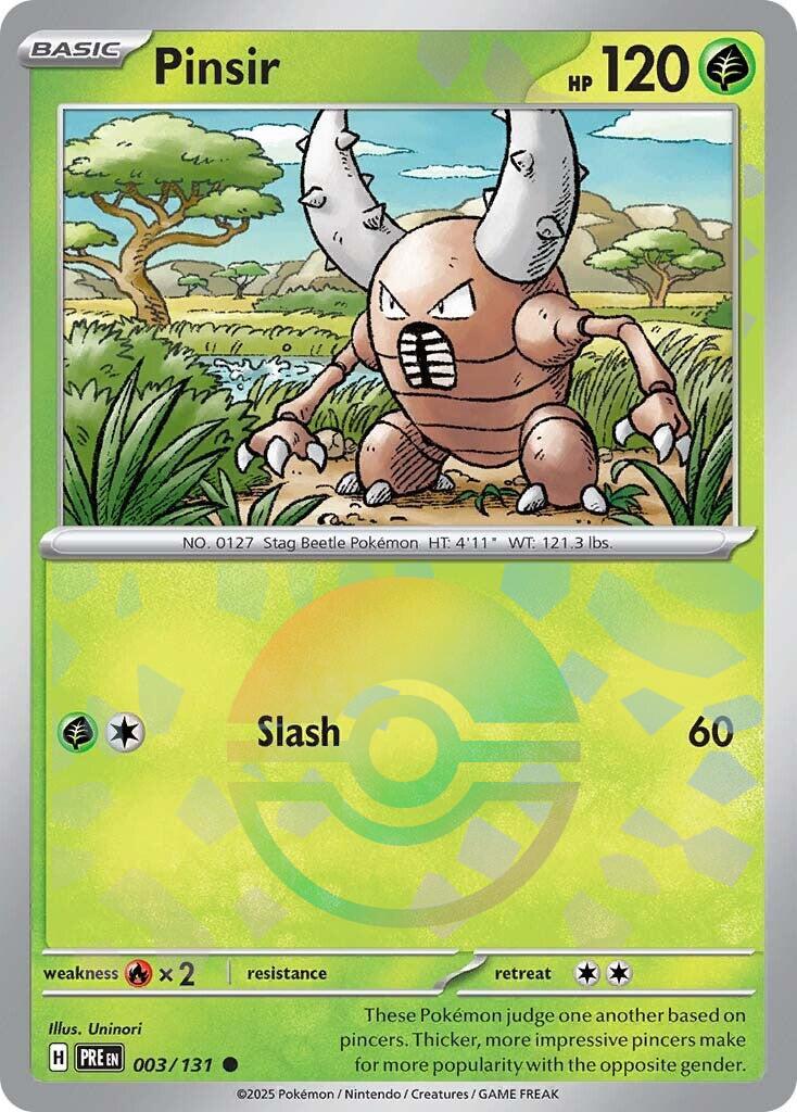 Pinsir (Poke Ball Pattern)
