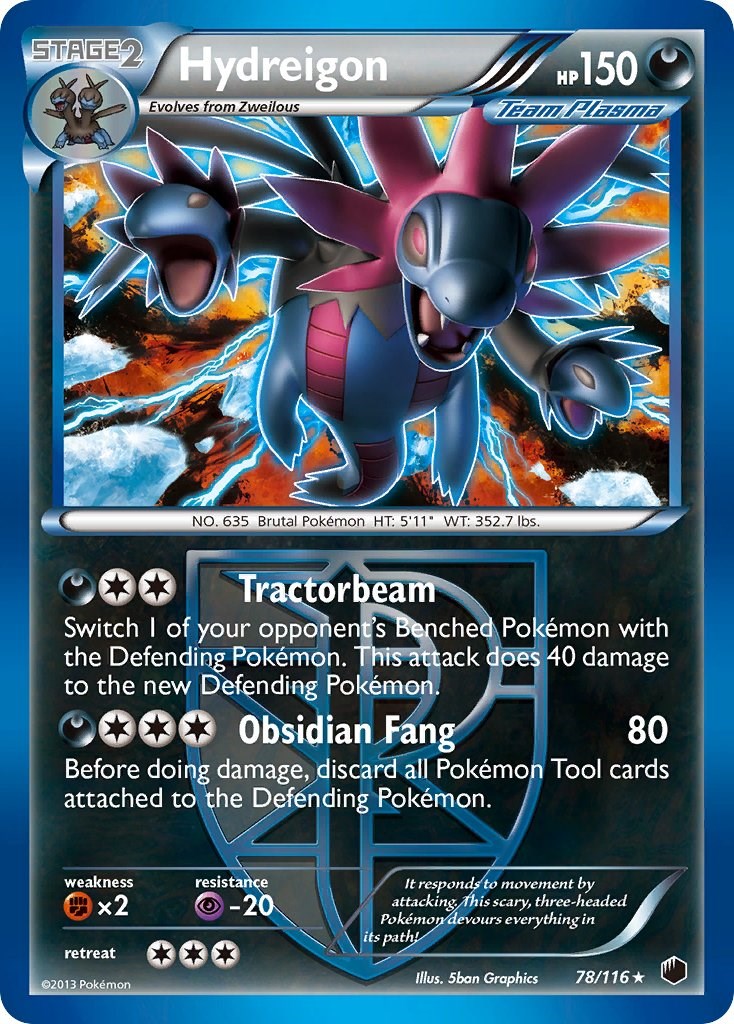 Hydreigon (Team Plasma) [PLF - 78/116]