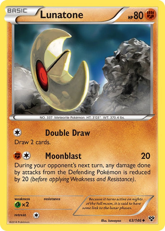 Lunatone [XY - 63/146]