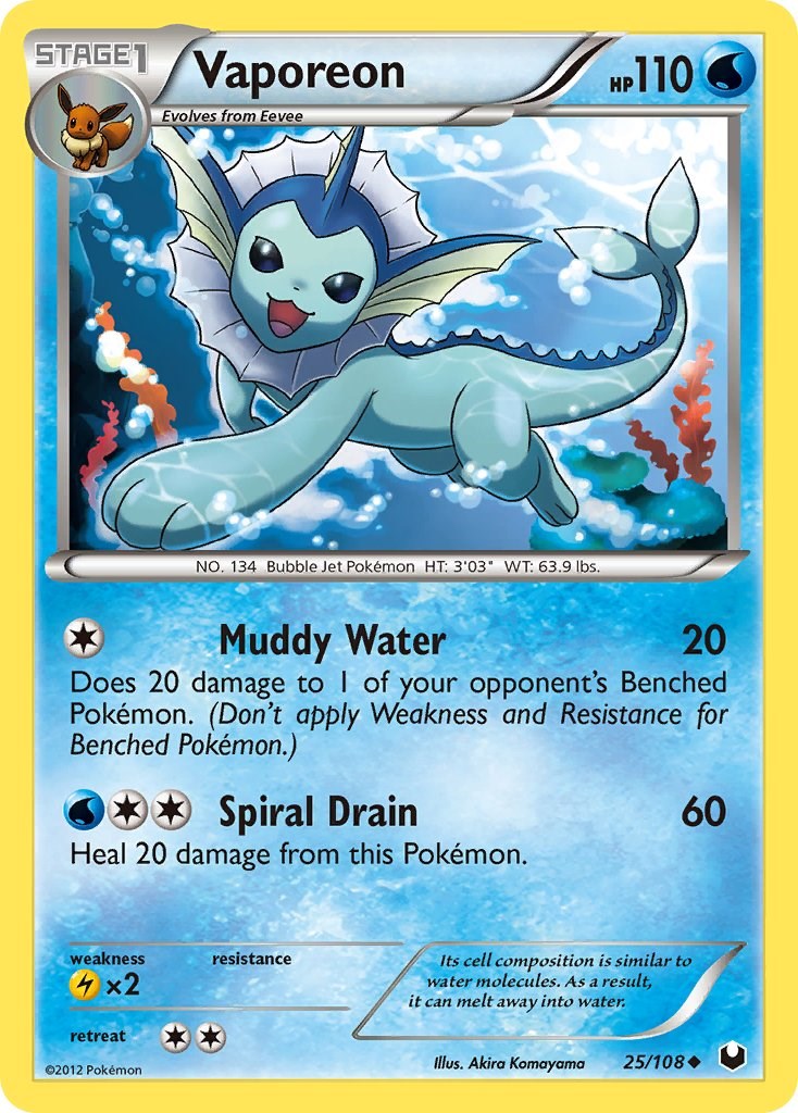 Vaporeon [DEX - 25/108]