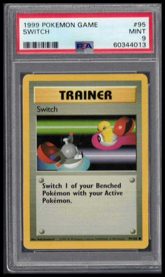 PSA 9 - 1999 POKEMON GAME #95 SWITCH