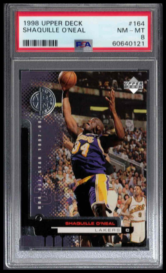 PSA 8 - 1998 UPPER DECK #164 SHAQUILLE O'NEAL
