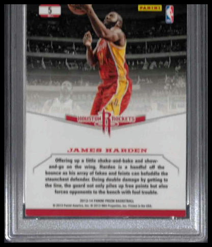 PSA 8 - 2013 PANINI PRIZM DOMINANCE #5 JAMES HARDEN DOMINANCE
