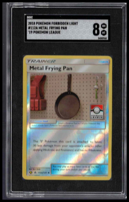 SGC 8 - Metal Frying Man - 2018 Pokemon - Forbidden Light - #112A - '19 Pokemon League