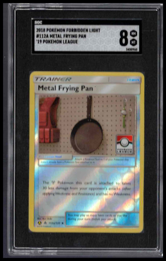 SGC 8 - Metal Frying Man - 2018 Pokemon - Forbidden Light - #112A - '19 Pokemon League