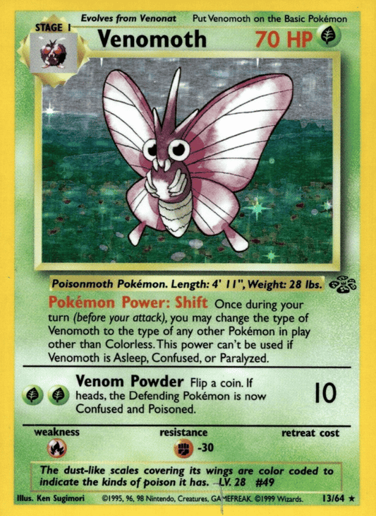 Venomoth (13) [JU - 13/64]