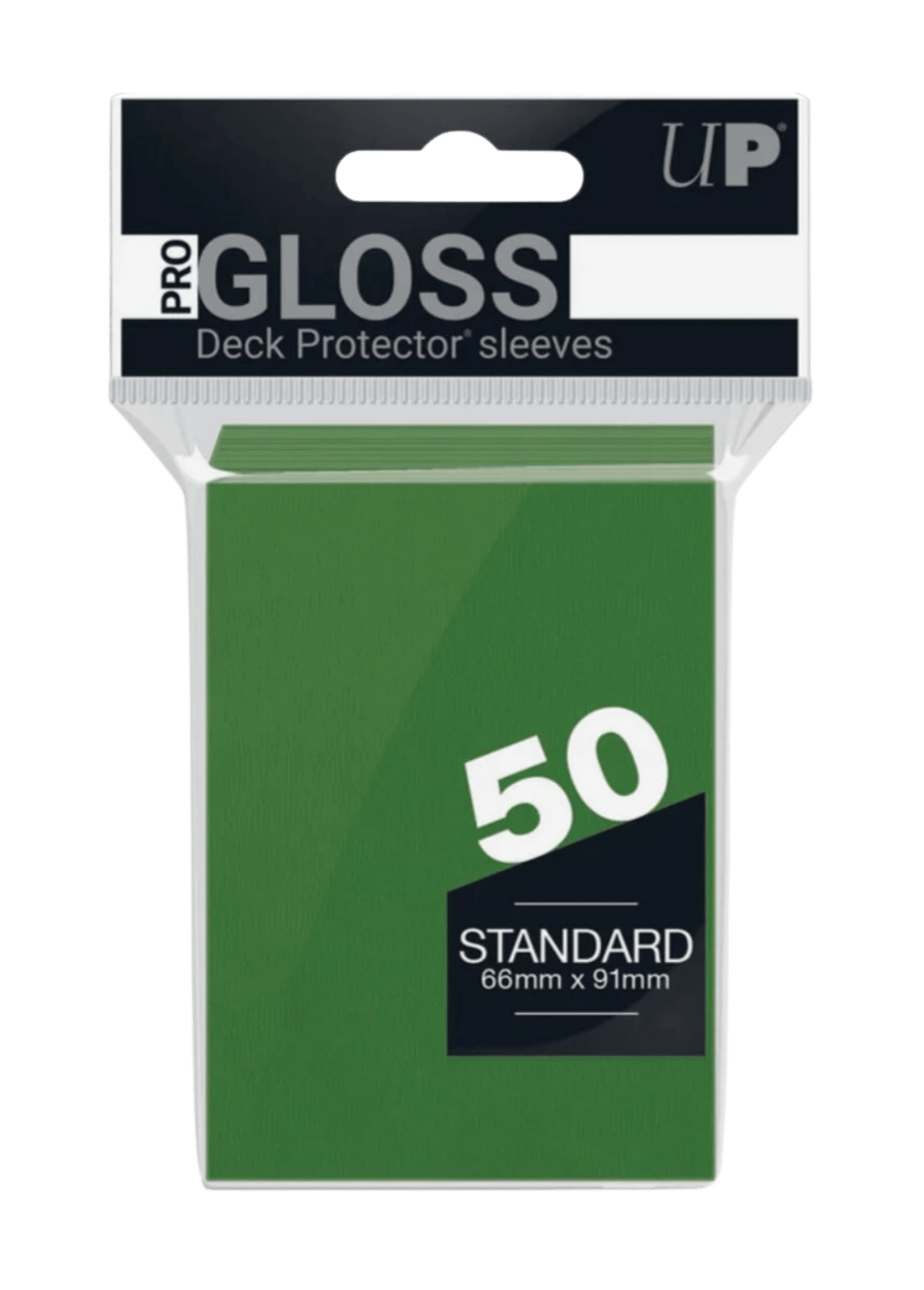 PRO-Gloss Deck Protectors – Green (50-Pack) | TCG