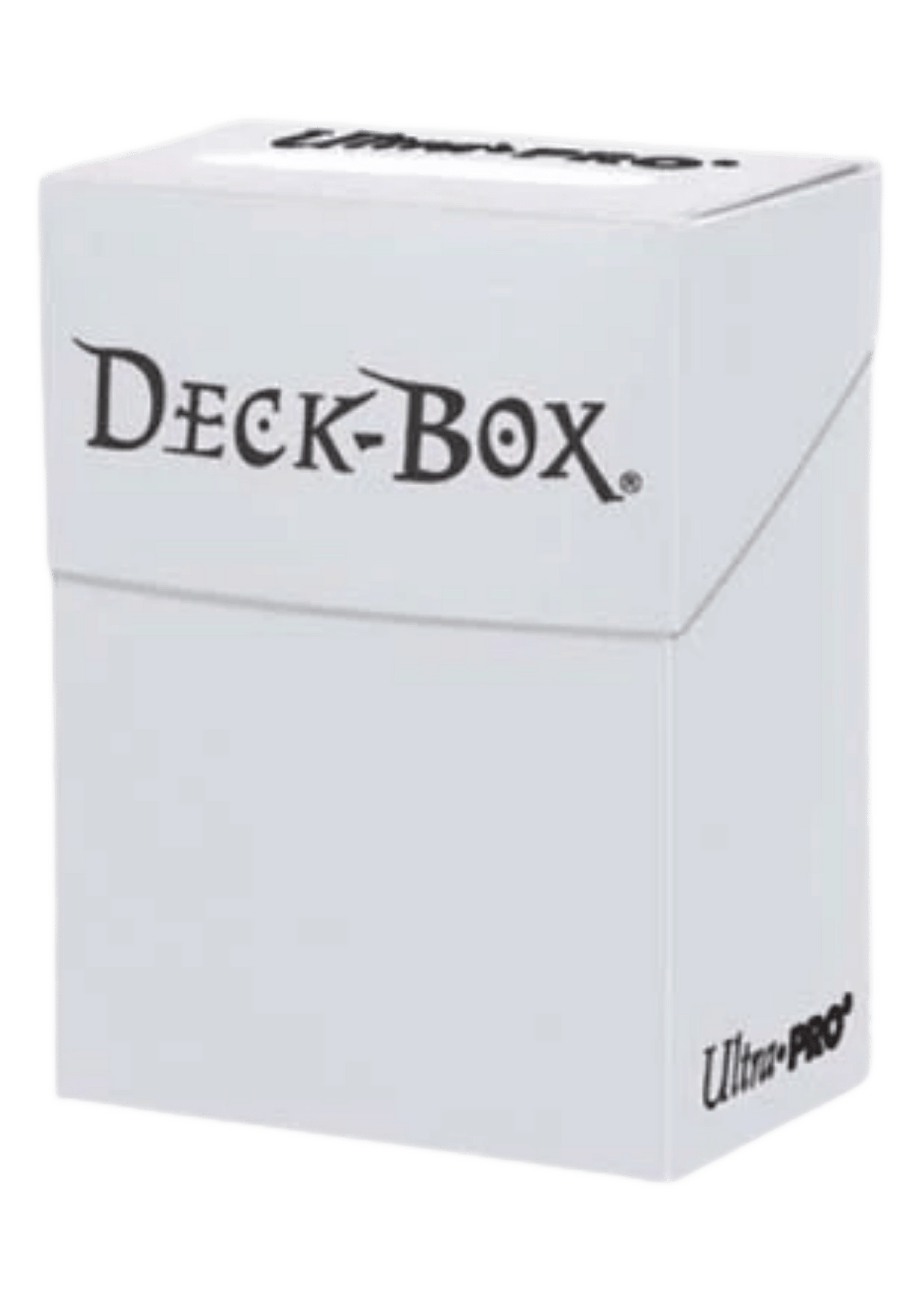 Solid Color Deck Box – White [000] | TCG Storage