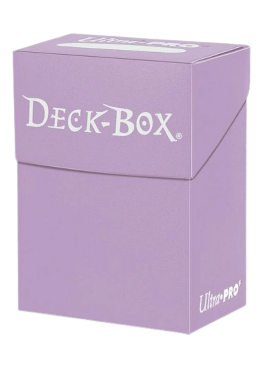 Solid Color Deck Box – Lilac [000] | TCG Storage