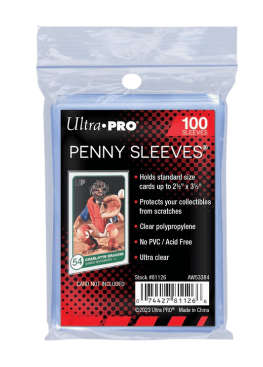 Ultra Pro Soft Penny Sleeves – Standard 100-Pack