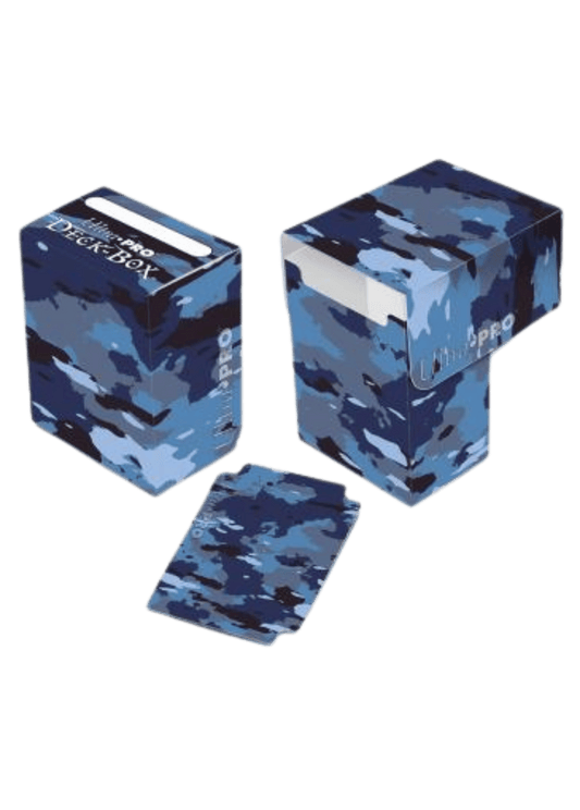 Deck Box – Navy Camo [000] | TCG Storage