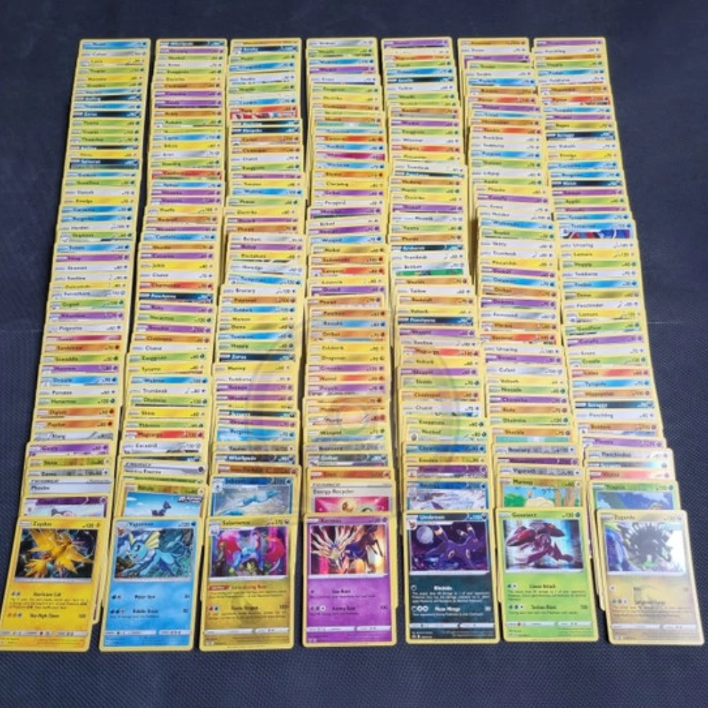 500 Pokemon TCG Trading Cards in Near Mint Condition - Great for Kids!