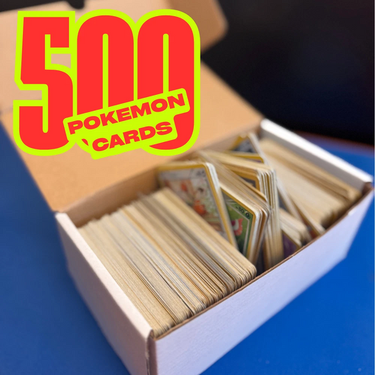 500 Pokemon TCG Trading Cards in Near Mint Condition - Great for Kids!