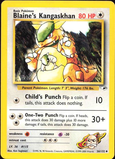 Blaine's Kangaskhan