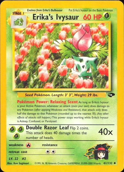 Erika's Ivysaur