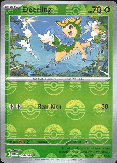 Deerling (Poke Ball Pattern)