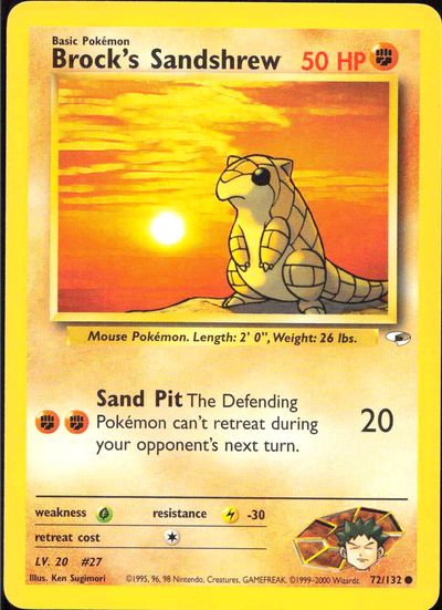 Brock's Sandshrew (72)