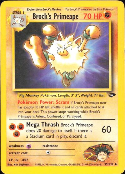 Brock's Primeape