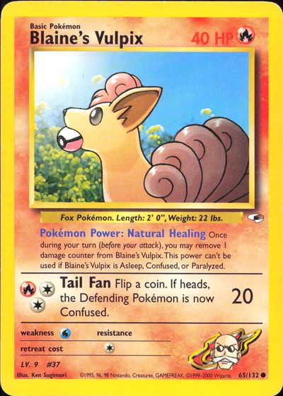 Blaine's Vulpix