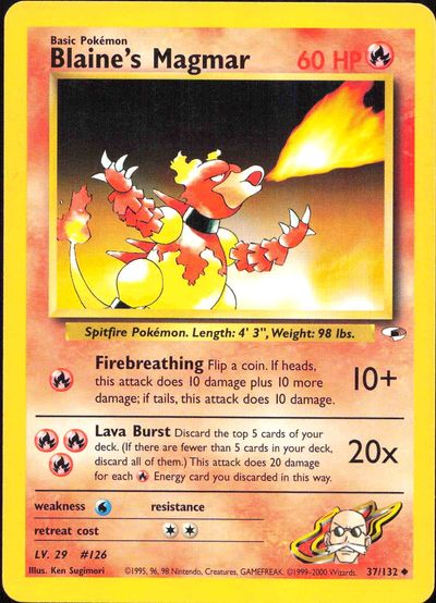 Blaine's Magmar