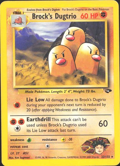 Brock's Dugtrio
