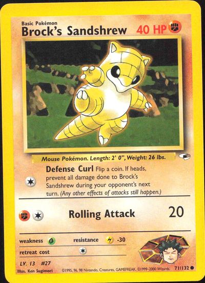 Brock's Sandshrew (71)