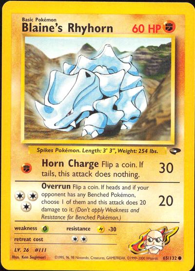 Blaine's Rhyhorn