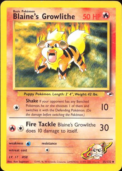 Blaine's Growlithe (35)
