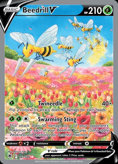 Beedrill V (Alternate Full Art)