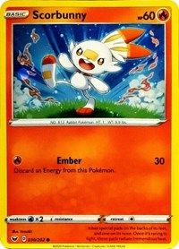 Scorbunny (Cosmos Holo)