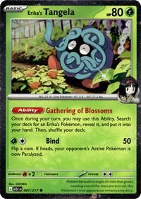 Erika's Tangela (Cosmo Holo)